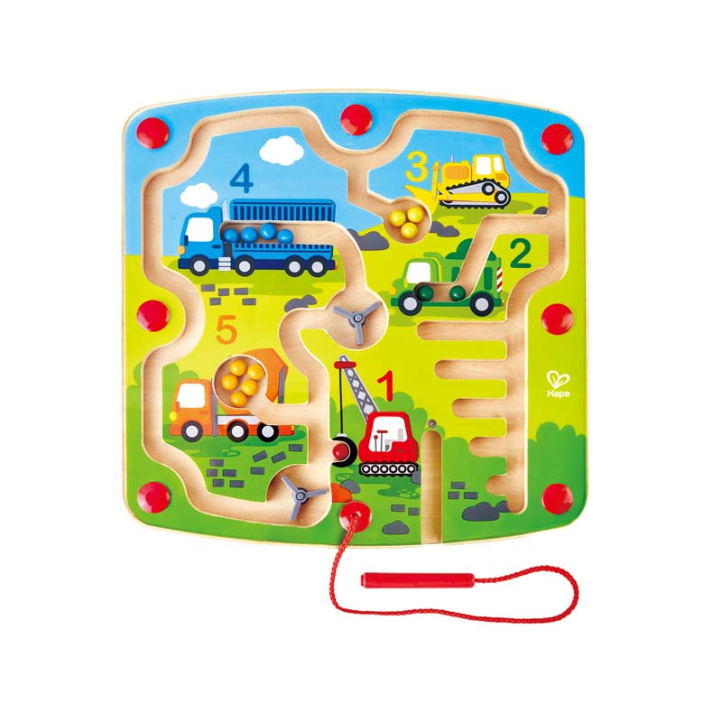 Hape E1713 Labirinto numerico cantiere edile