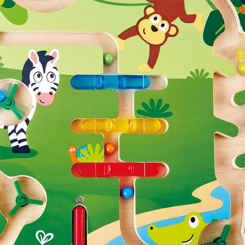 Hape E1714 Labirinto della giungla flipper