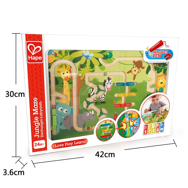 Hape E1714 Labirinto della giungla flipper