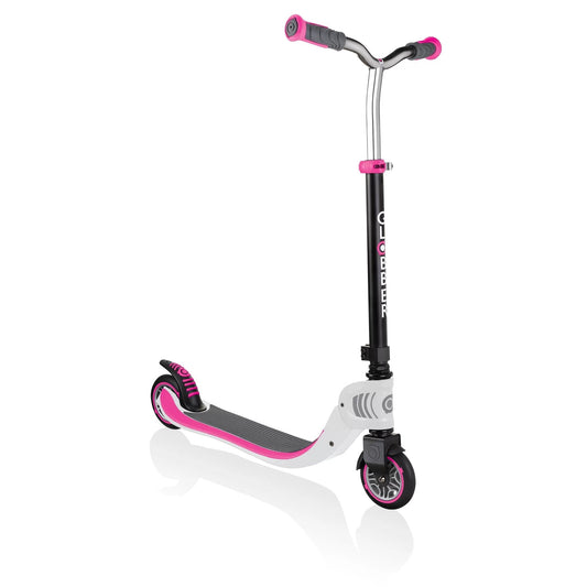 Globber - Flow 125 Foldable Scooter Rosa - NaturGiocando