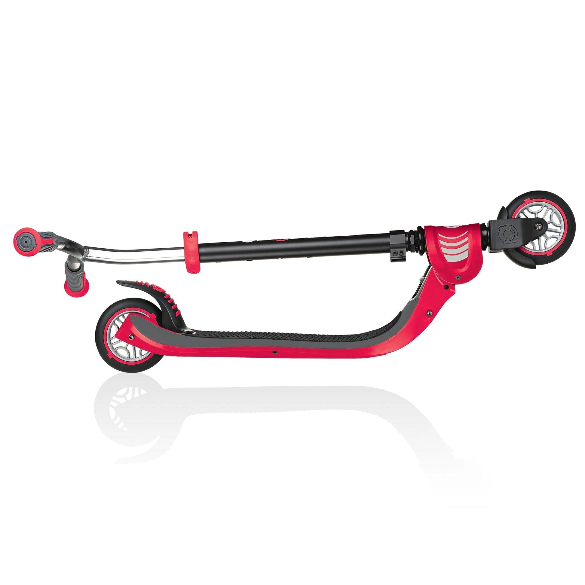 Globber - Flow 125 Foldable Scooter Rosso - NaturGiocando