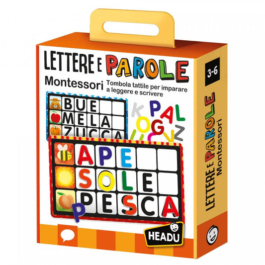 Headu IT53870 Lettere e Parole Montessori