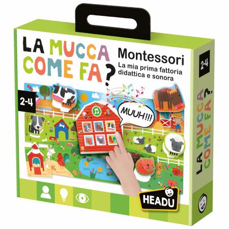 Headu IT57175 La mucca come fa? Montessori