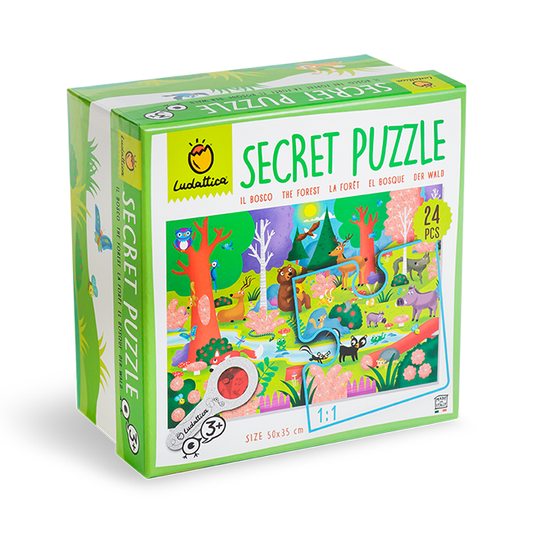 Ludattica Secret Puzzle Il bosco