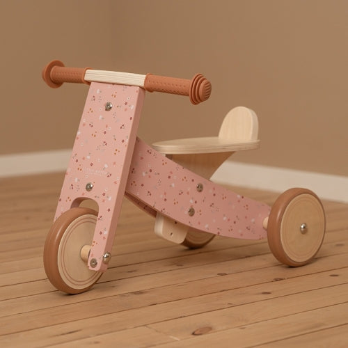 Little Dutch Triciclo in legno rosa