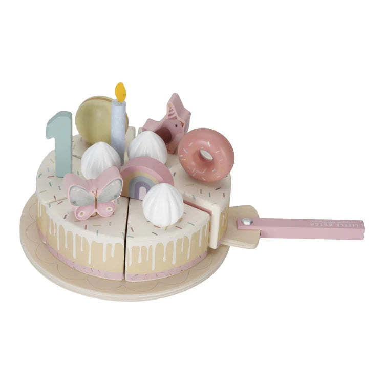 Little Dutch  Torta del Compleanno Rosa - EmotionsToy