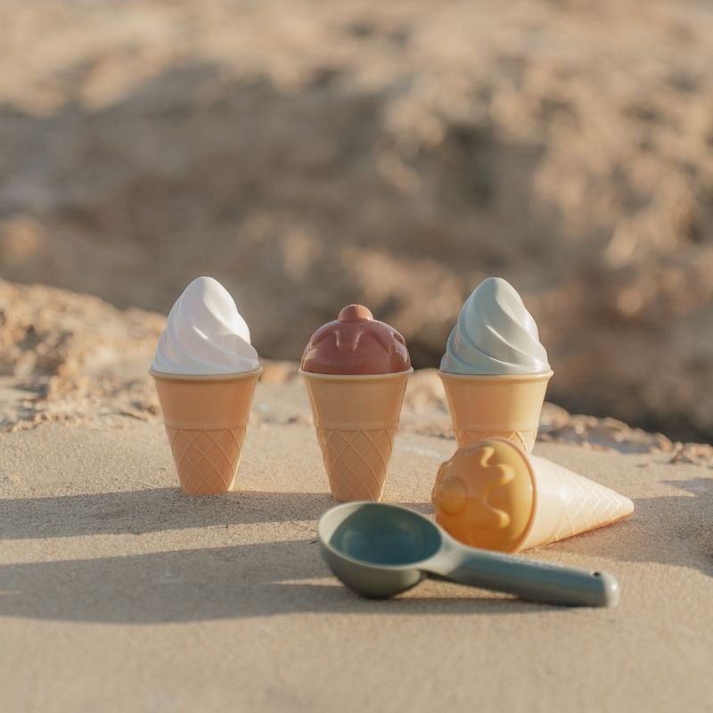 Little Dutch  Set Formine Gelati da spiaggia Vintage - Emotions Toy