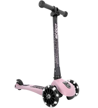 Scoot & Ride - Highwaykick 3 LED Scooter Rosa - EmotionsToy