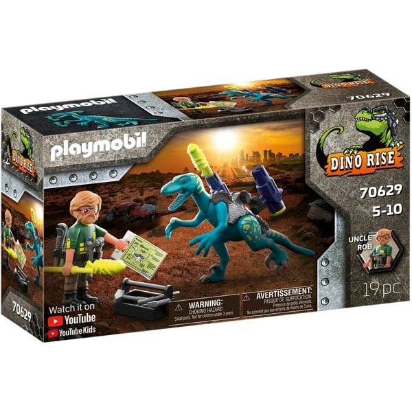 Playmobil Dino Rise 70629 Uncle Rob armamenti