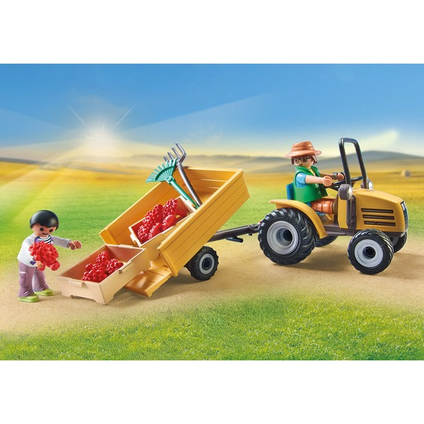 Playmobil Country 71442 Trattore con rimorchio e cisterna