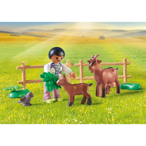 Playmobil Country 71442 Trattore con rimorchio e cisterna