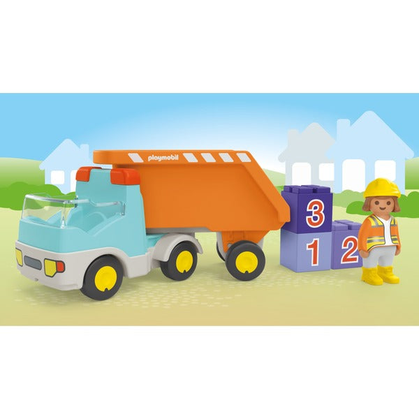 Playmobil Junior 71685 Camion del cantiere