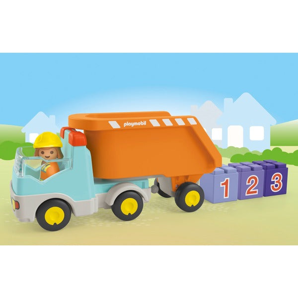 Playmobil Junior 71685 Camion del cantiere