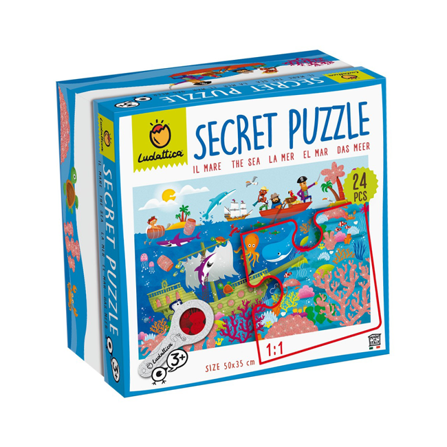 Ludattica Secret Puzzle Il mare