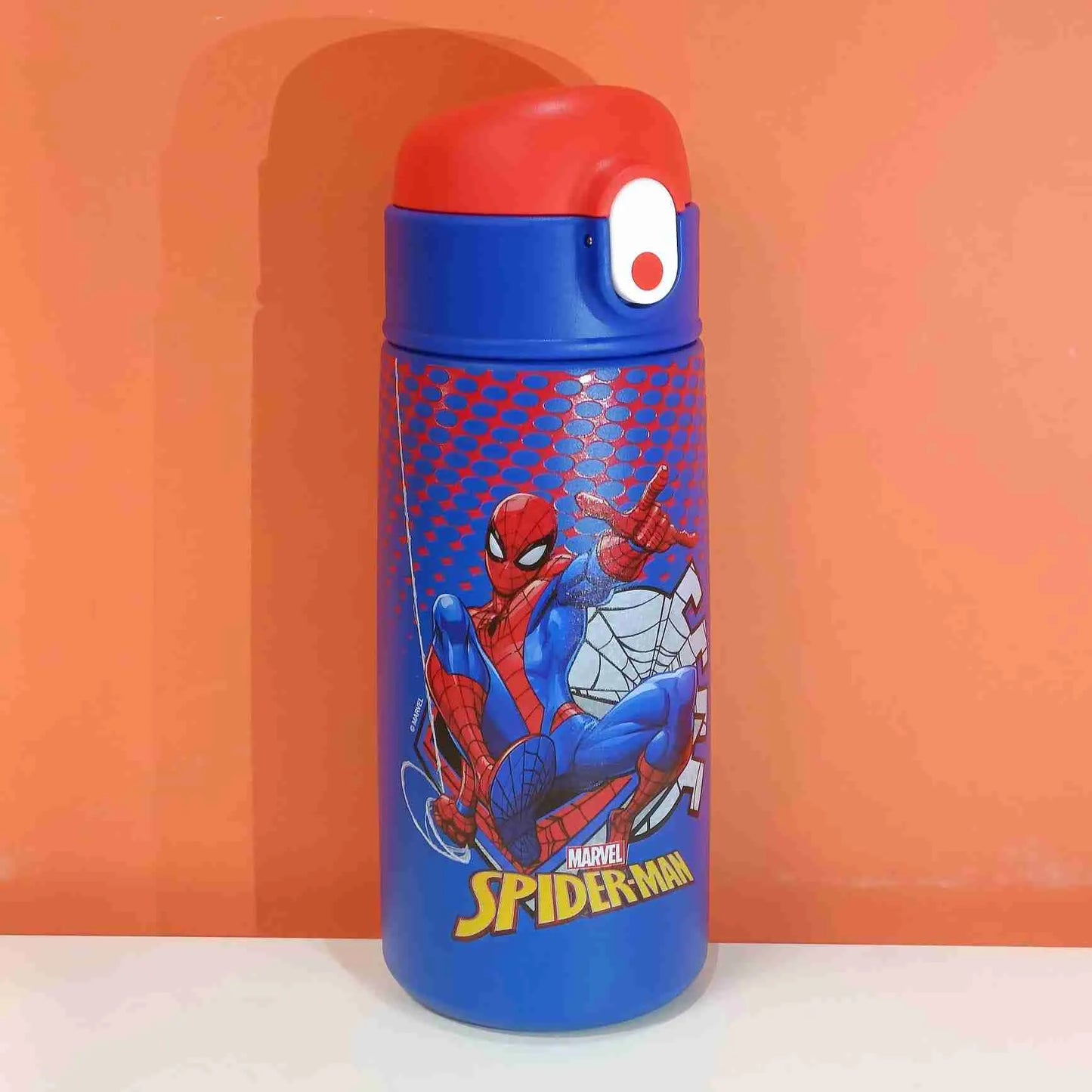 Seven Junior Borraccia Termica con Cannuccia Spider-man 460 ml