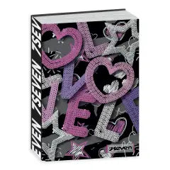 Seven Diario Scolastico Standard Girl 12 mesi - Emotions Toy