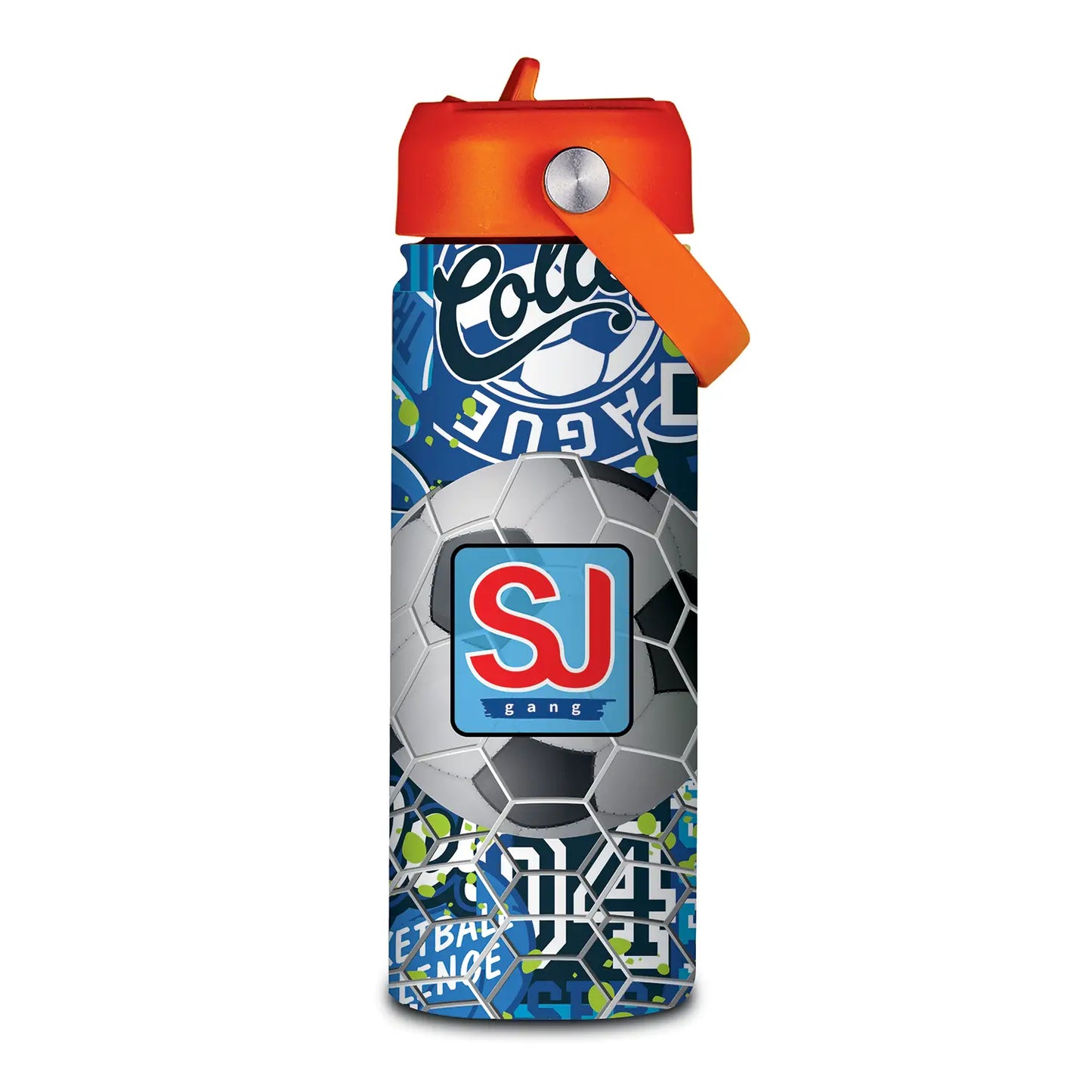 SJ GANG Borraccia Termica con Cannuccia Clack It 500 ml - Emotions Toy