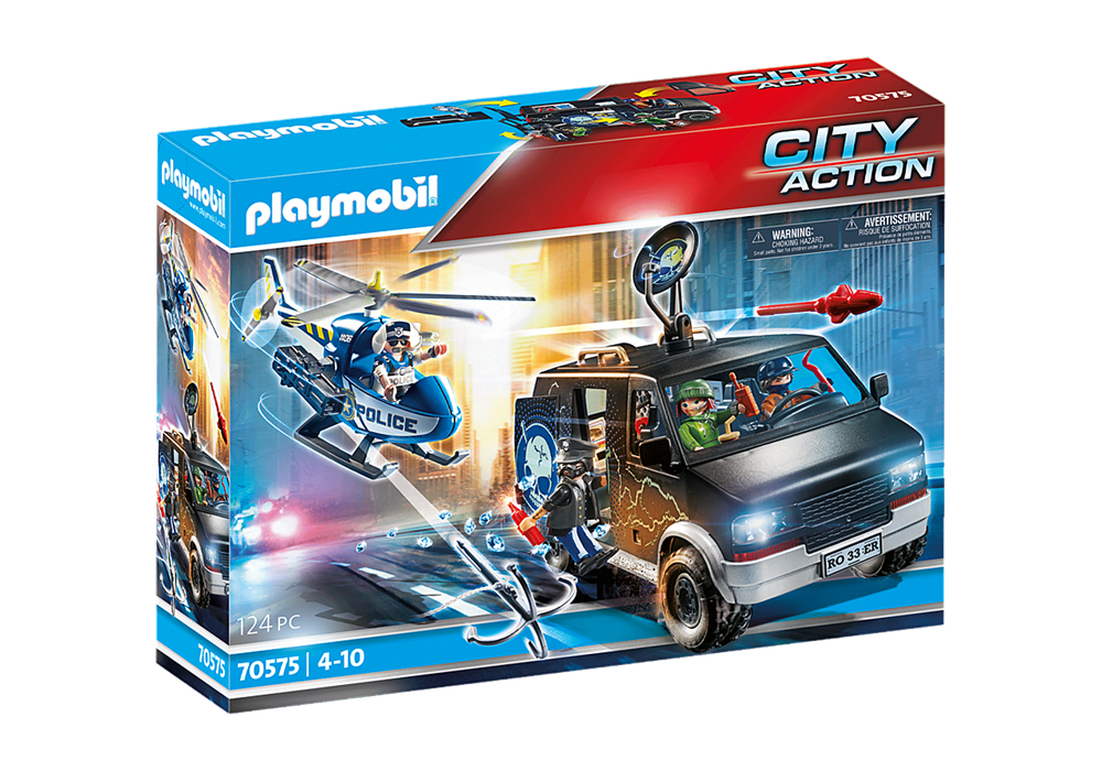 Playmobil City Action 70575 Furgone della banda di ladri