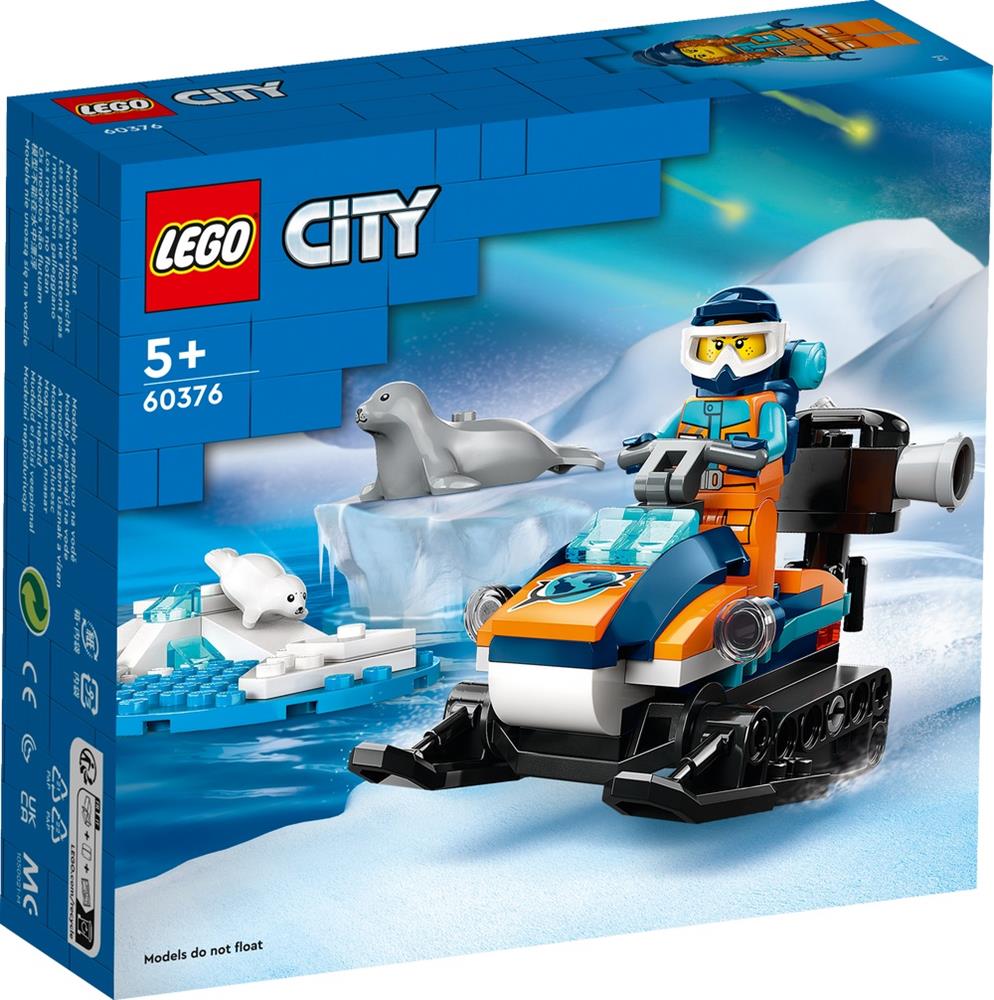 Lego 60376 Lego City Exploration gatto delle nevi artico