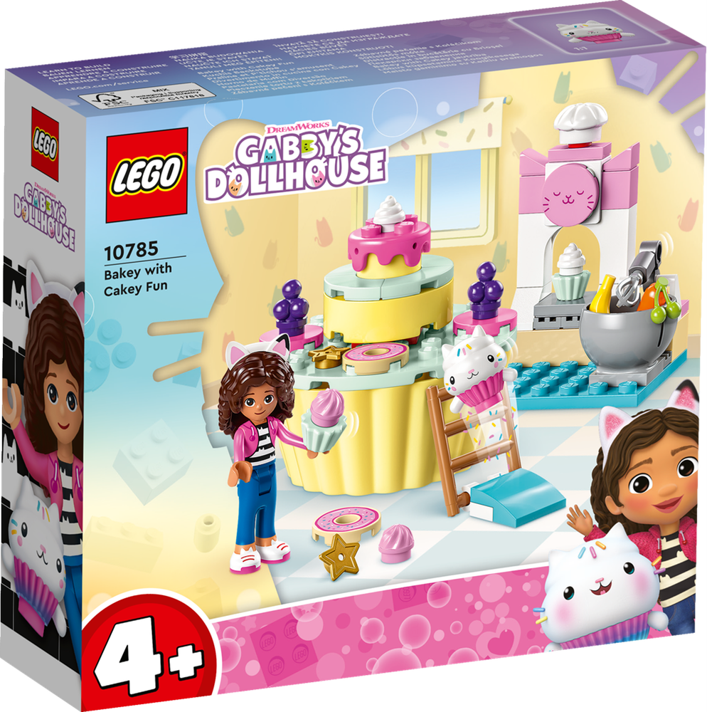 Lego 10785 Lego Gabby's Dollhouse Divertimento in cucina con Dolcetto