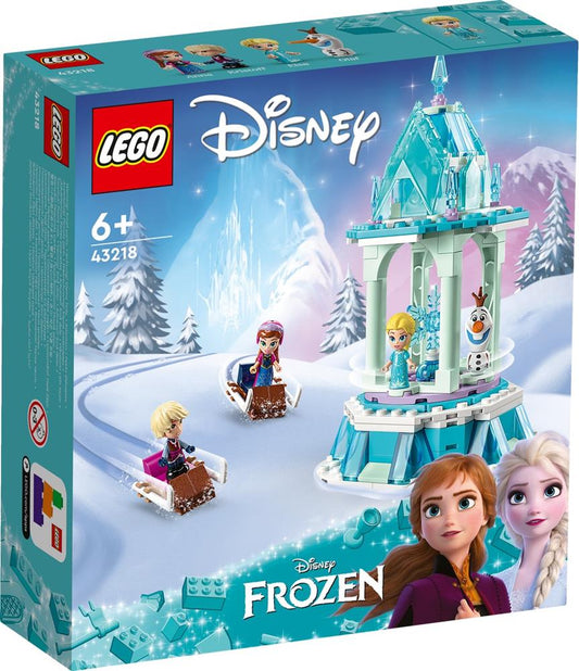 Lego 43218 Lego Disney Frozen La giostra magica di Anna ed Elsa