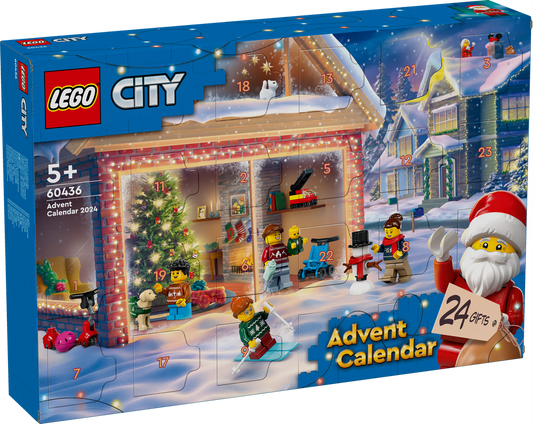 Lego 60436 Lego City Calendario dell'avvento 2024