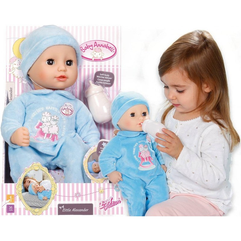 Zapf Creation 702567 Baby Annabell Little Alexander 36 cm