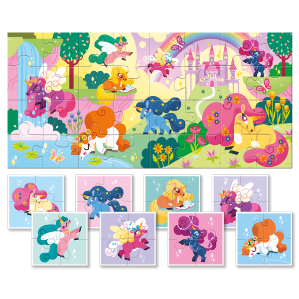 Ludattica Baby Puzzle Unicorni