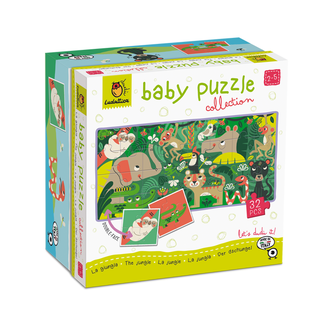 Ludattica Baby Puzzle La giungla