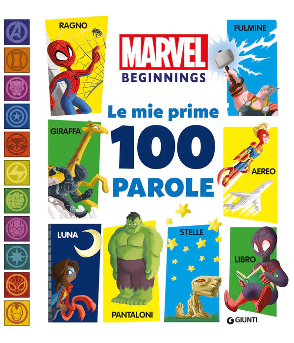 Giunti Le mie prime 100 parole. Marvel Beginnings. Ediz. a colori - Emotions Toy