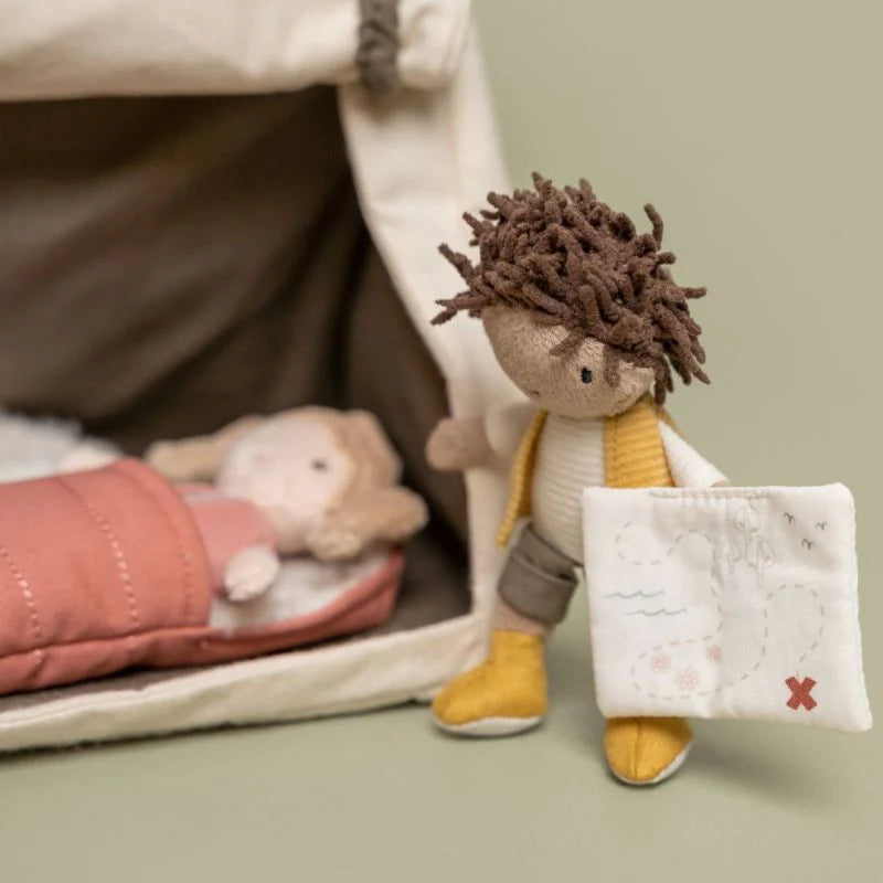 Little Dutch  Cuddle Doll Set in Campeggio con Jake e Anna - EmotionsToy