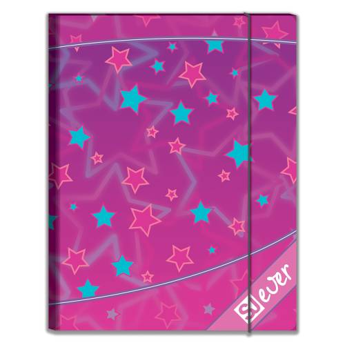 SJ EVER Cartella con elastico Star-Shaped Girl - Emotions Toy