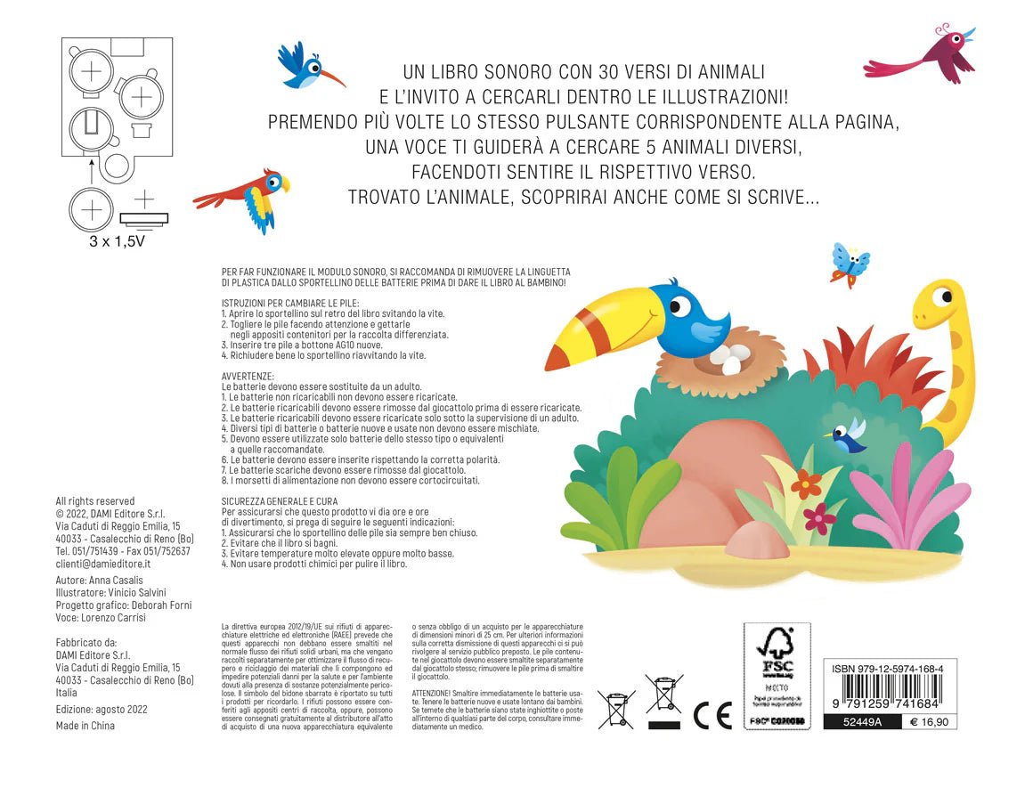 Dami Editore Animali - Emotions Toy