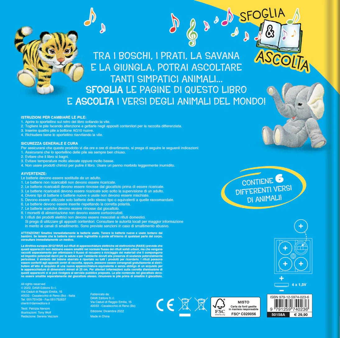 Dami Editore Gli Animali - Emotions Toy