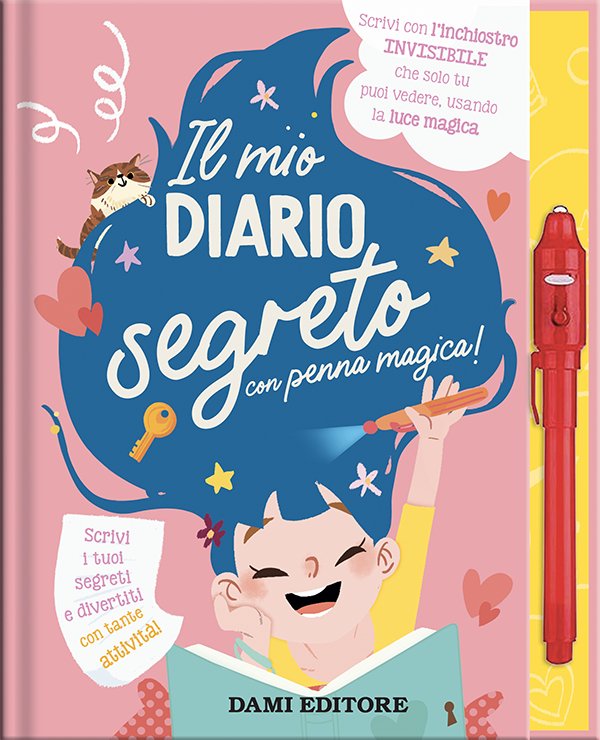 Dami Editore Il mio diario segreto con penna magica! - Emotions Toy