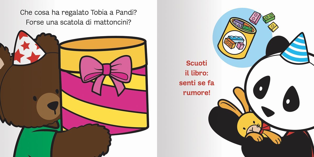 Dami Editore Pandi e il compleanno - Emotions Toy