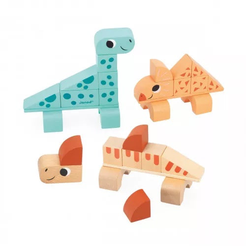 Janod J05833 Cubikosaurus Dinosauri da costruire