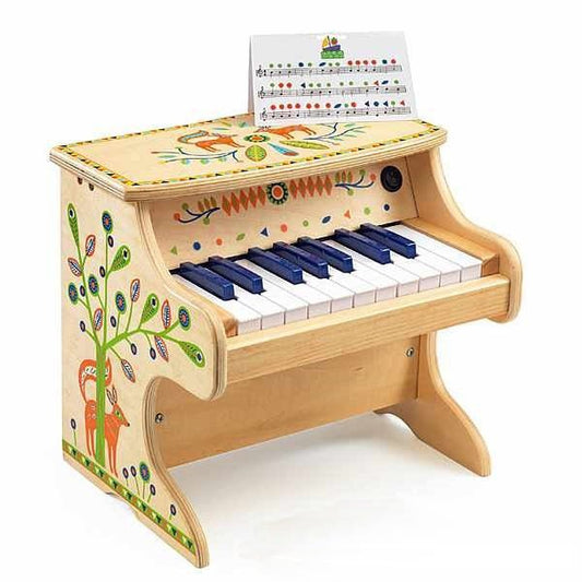 Djeco Animambo Pianoforte Elettronico Andino con 18 chiavi - Emotions Toy