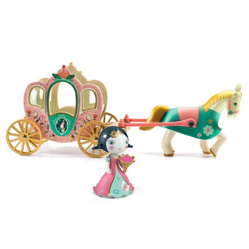 Djeco Arty Toys Principessa Mila e la carrozza - Emotions Toy