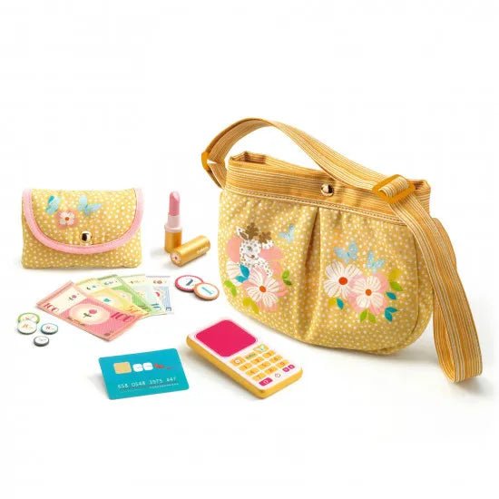 Djeco Borsa con accessori Orelia in legno - Emotions Toy