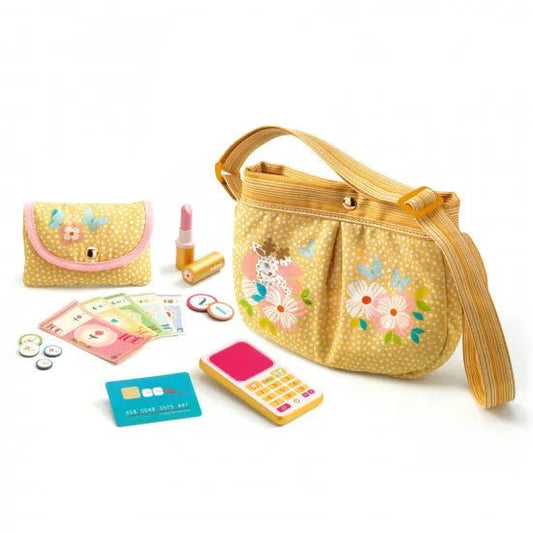 Djeco Borsa con accessori Orelia in legno - Emotions Toy