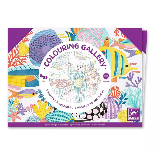 Djeco Colouring Gallery Giappone - Emotions Toy