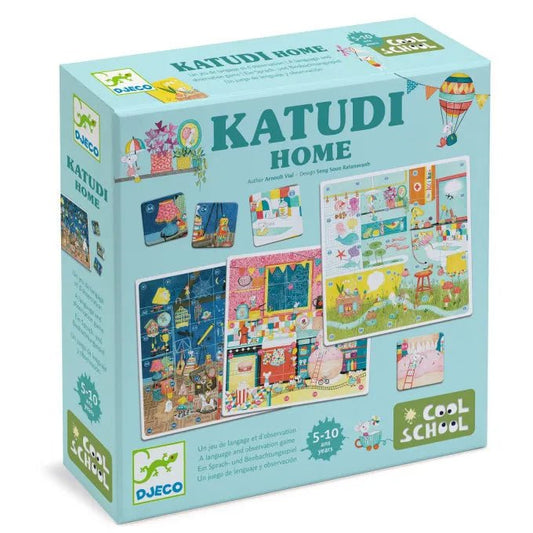 Djeco Cool School Katudi Home - Emotions Toy