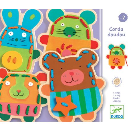 Djeco Corda Doudou Gioco dei Lacci - Emotions Toy