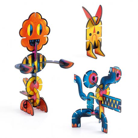 Djeco Creatura Volubo 36 pezzi - Emotions Toy