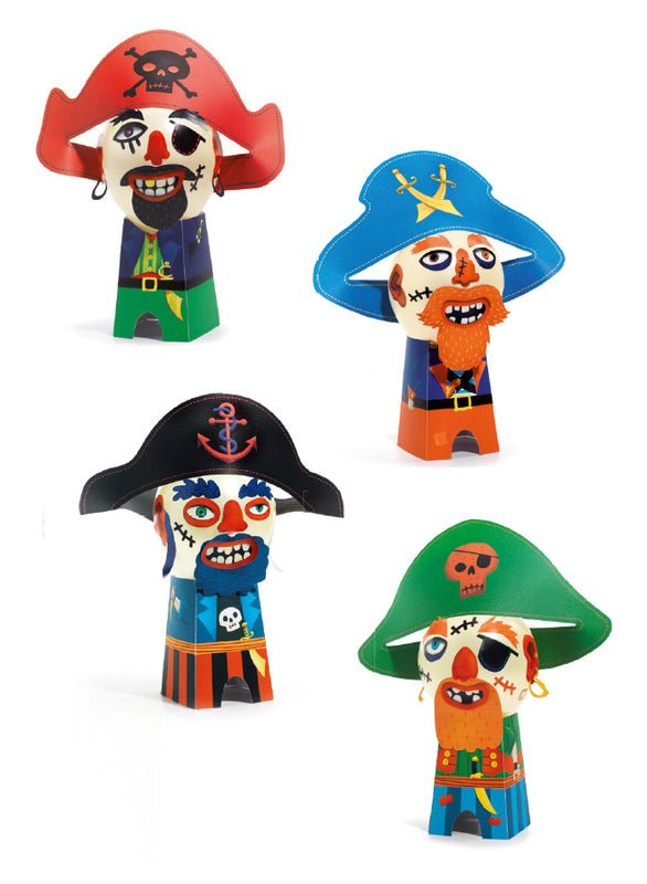 Djeco Do It Yourself Decorazione palloncini Pirati - Emotions Toy