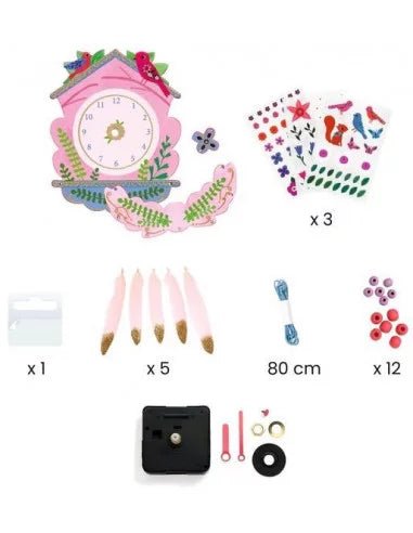 Djeco Do It Yourself Kit Orologio cucù da costruire - Emotions Toy