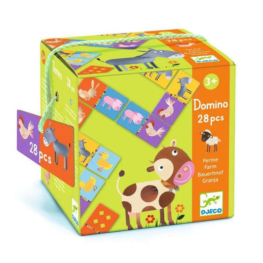 Djeco Domino Fattoria - Emotions Toy