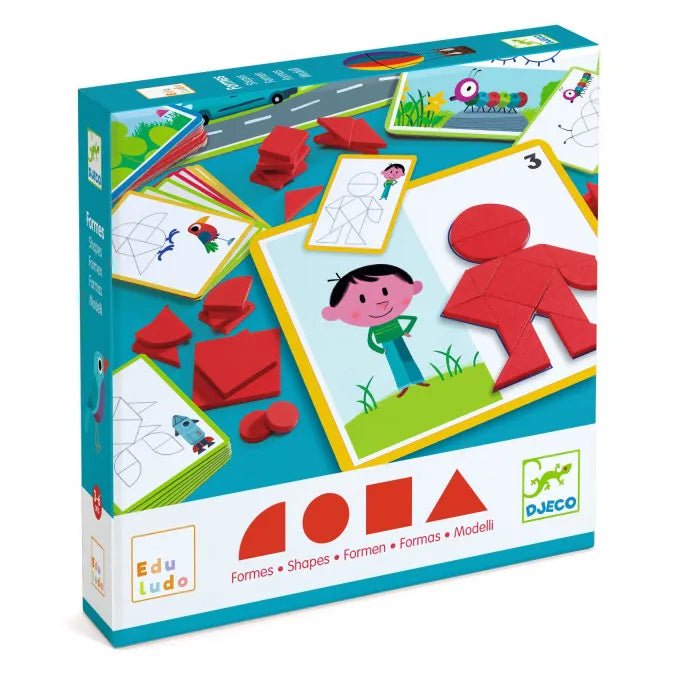 Djeco Eduludo Assemblare le forme - Emotions Toy