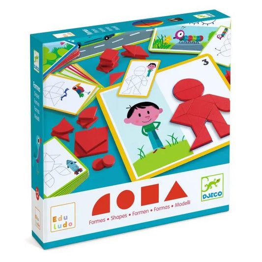 Djeco Eduludo Assemblare le forme - Emotions Toy